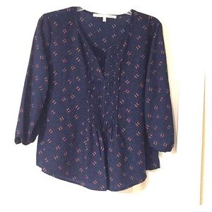 Rosetto Pleat Front Blouse